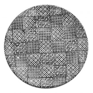 Tallrik flat ø 27,5 cm Minerva Svart