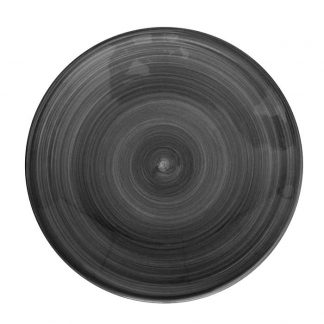 Tallrik flat ø 22 cm Ceres Svart