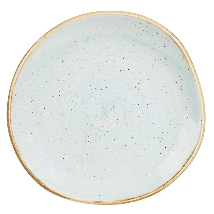 17-SDESOG71x-Tallrik-flat-Organic-Stonecast-Duck-Egg Tallrik flat Organic Stonecast Duck Egg