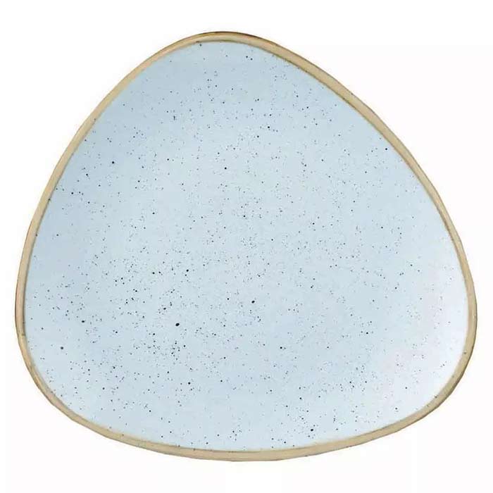 17-SDESTR71x-Tallrik-flat-Stonecast-Duck-Egg-triangle Tallrik flat Stonecast Duck Egg triangle