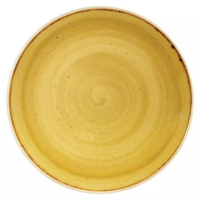 17-SMSSEVP61x-Tallrik-flat-Stonecast-Mustard Tallrik flat Stonecast Mustard
