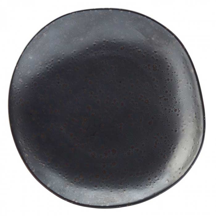CT1028-Tallrik-Flat-ø19-cm-Nero Tallrik Flat Nero