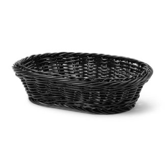 Brödkorg 29,5x21,5xH7 cm i polypropen oval