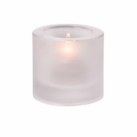5140F Ljuslykta Tealight Vitfrost