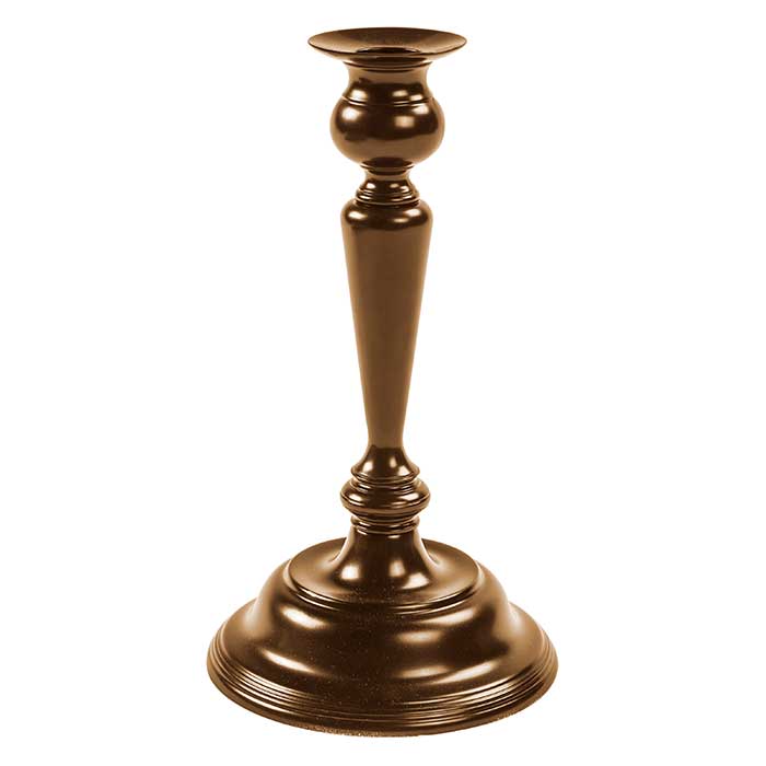 31118-Ljusstake-1-ljus-Brons Ljusstake 1 ljus Brons