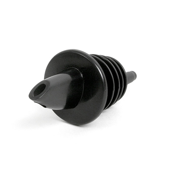 65320-Droppkork-svart-plast Droppkork svart plast