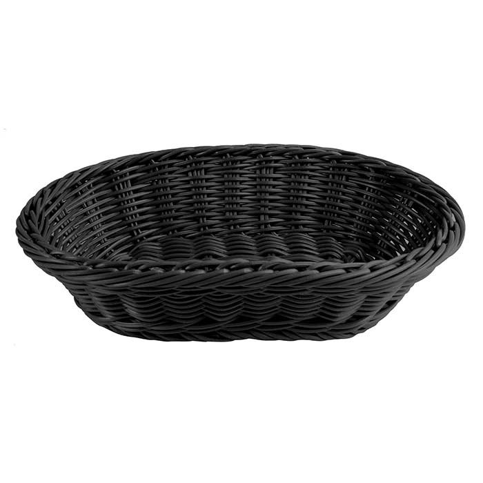 89069-Brodkorg-29x18-5-cm-Svart Brödkorg 29x18,5 cm Svart